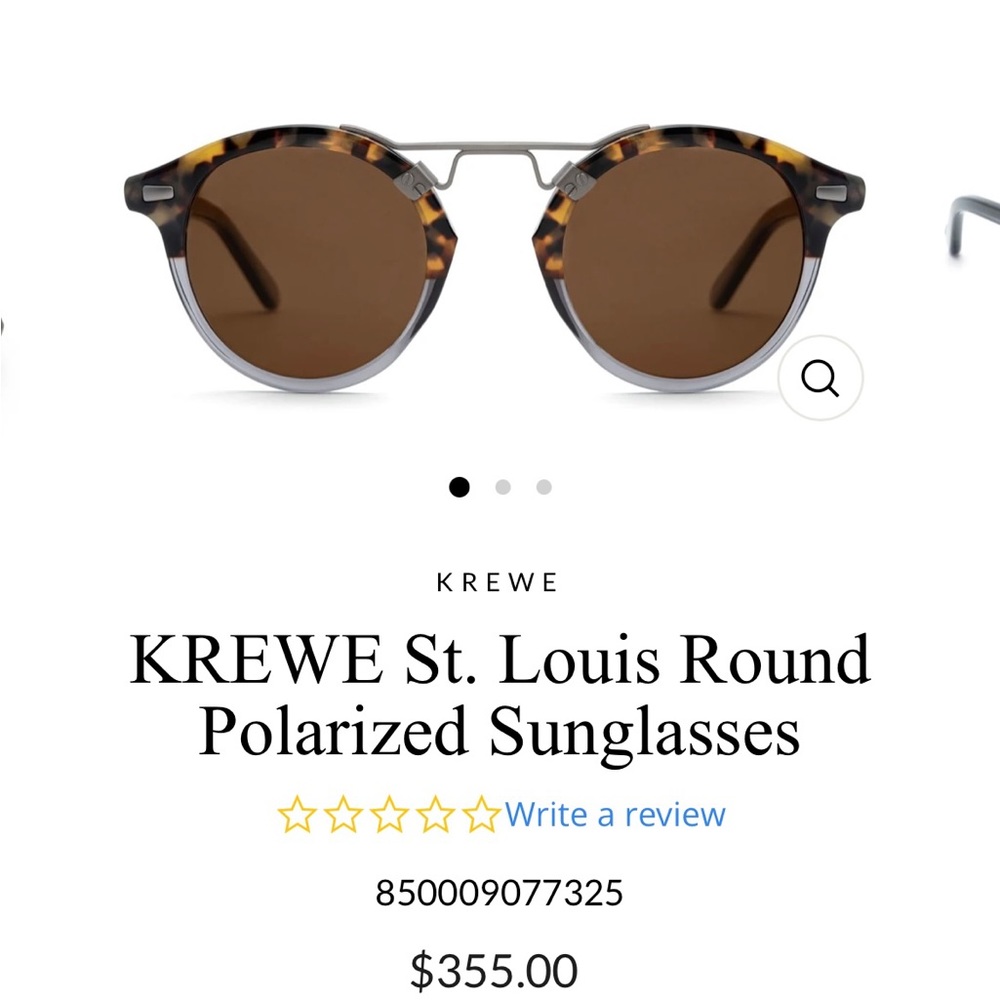 KREWE polarized St. Louis sunglasses